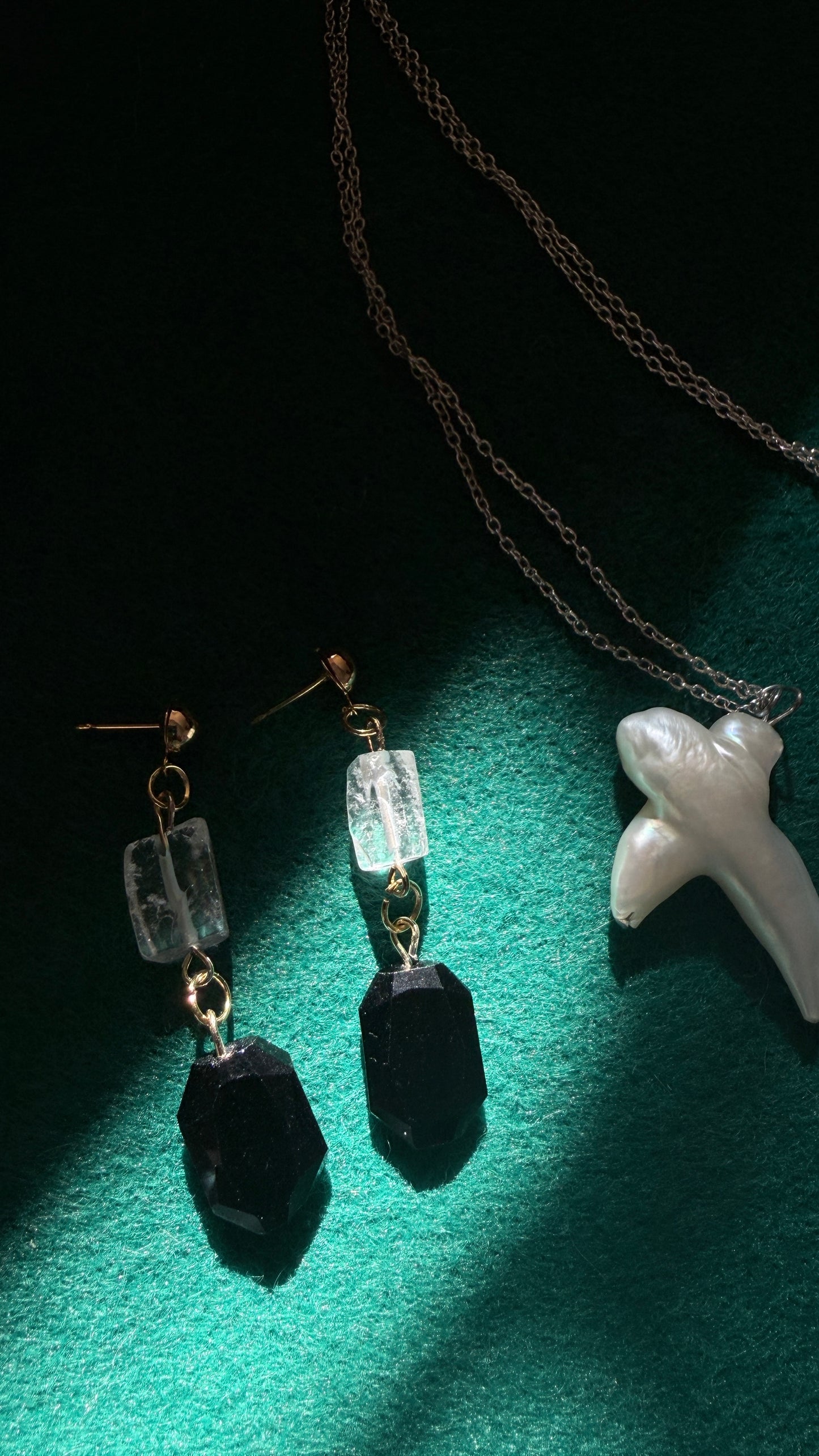🌙 Lantern in the Dark Earrings
