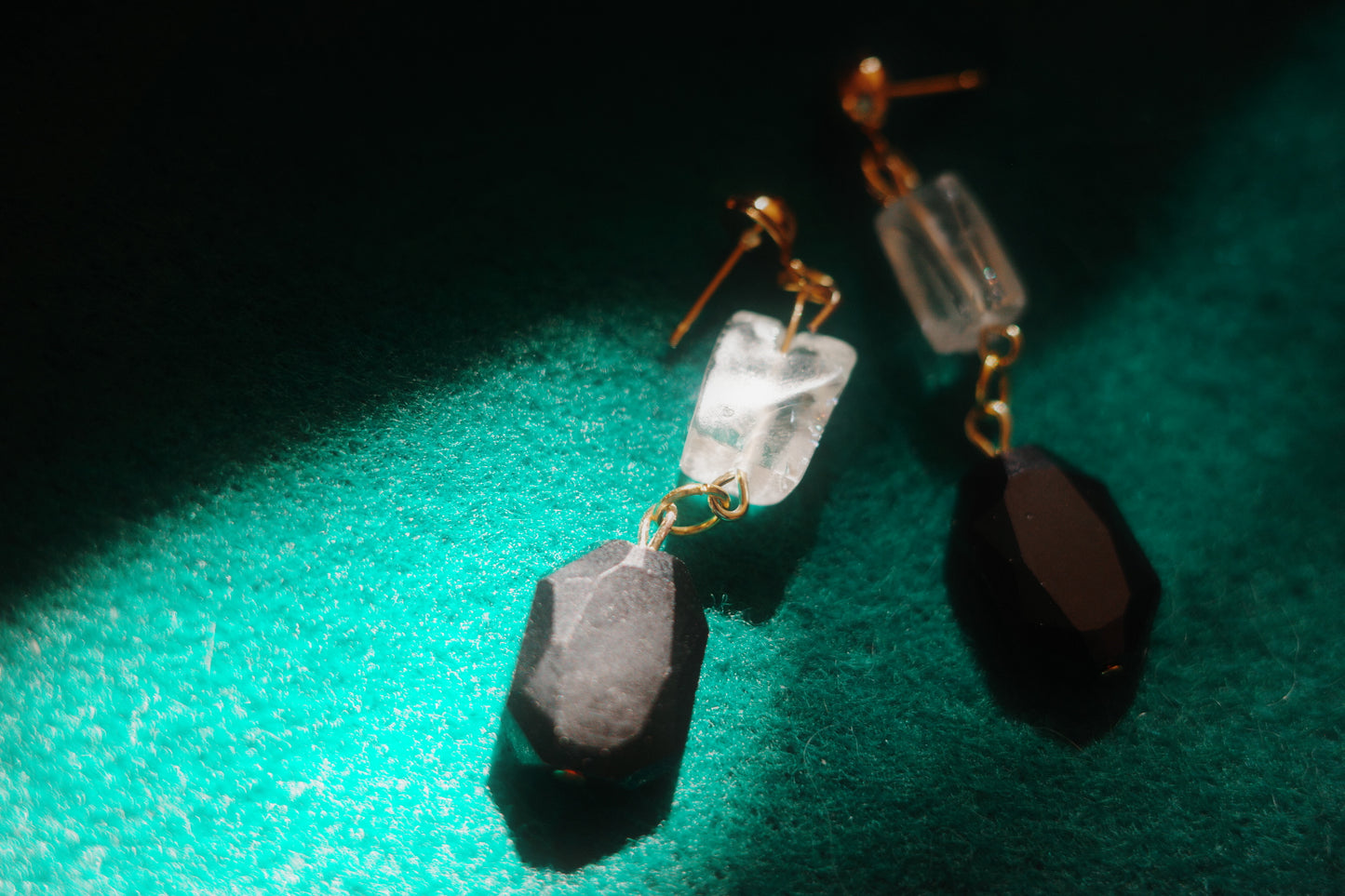 🌙 Lantern in the Dark Earrings