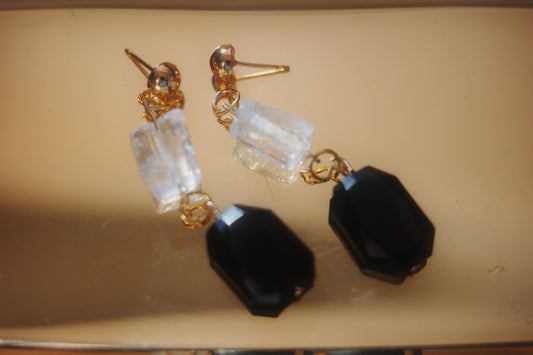 🌙 Lantern in the Dark Earrings