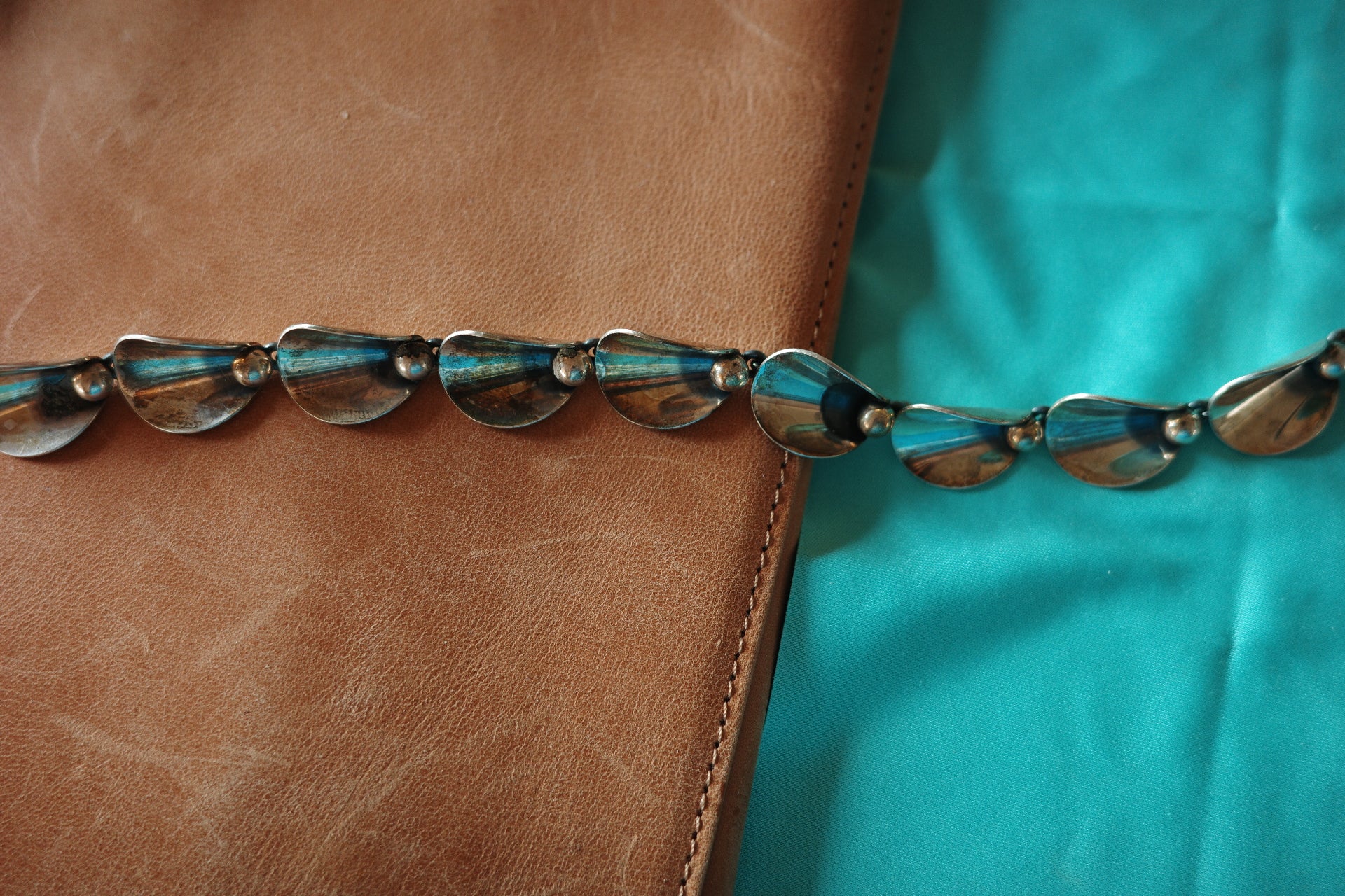 Niels Erik From Sterling Silver Floral Bracelet