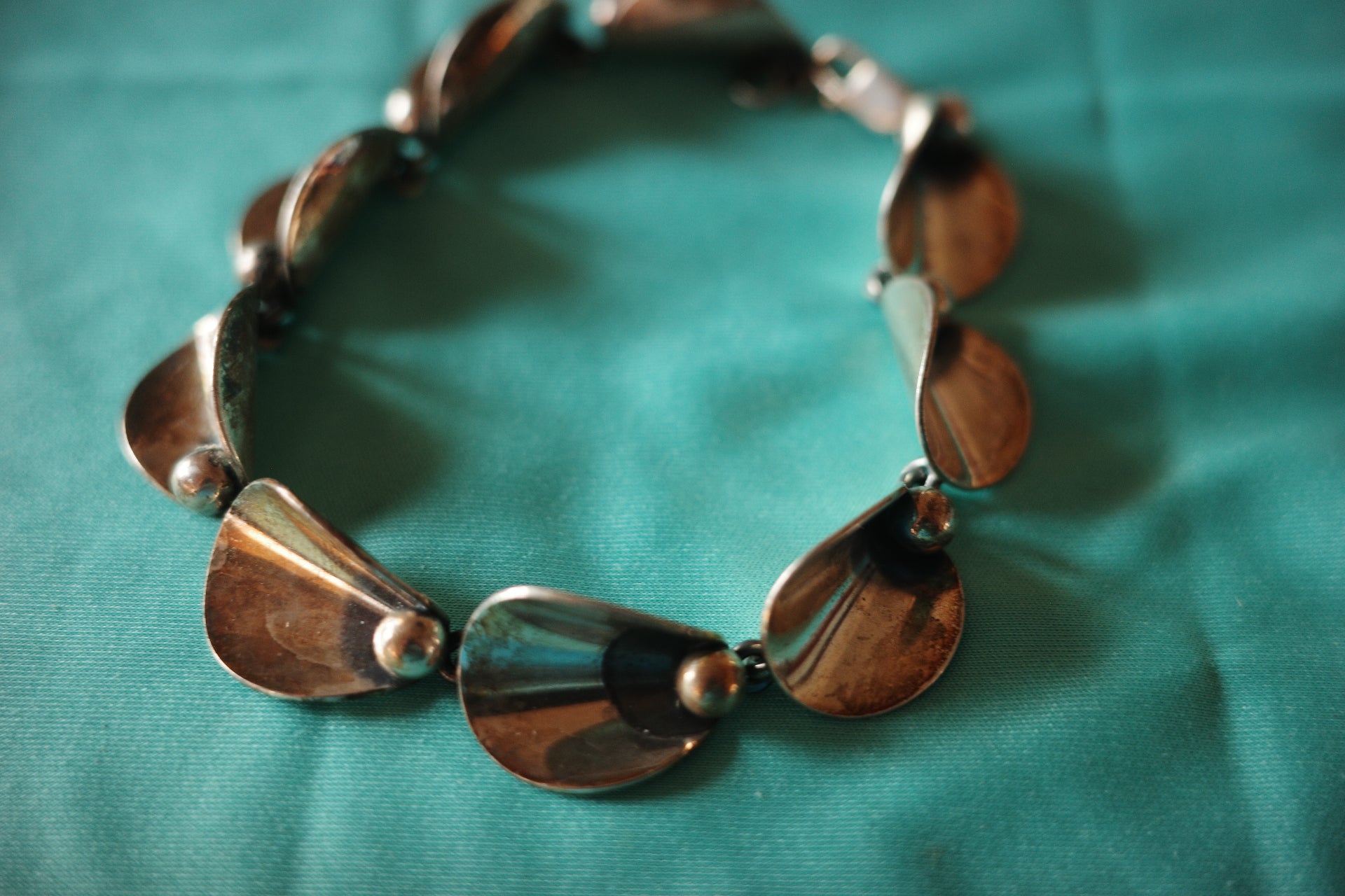 Niels Erik From Sterling Silver Floral Bracelet