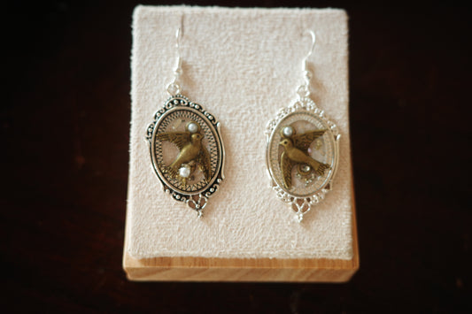 Whispering Bird Earrings 