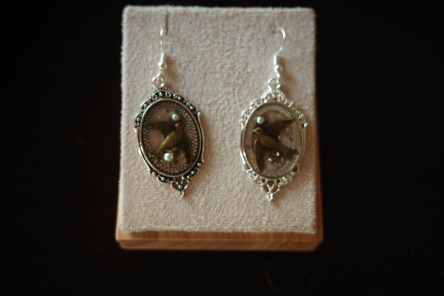 Whispering Bird Earrings 