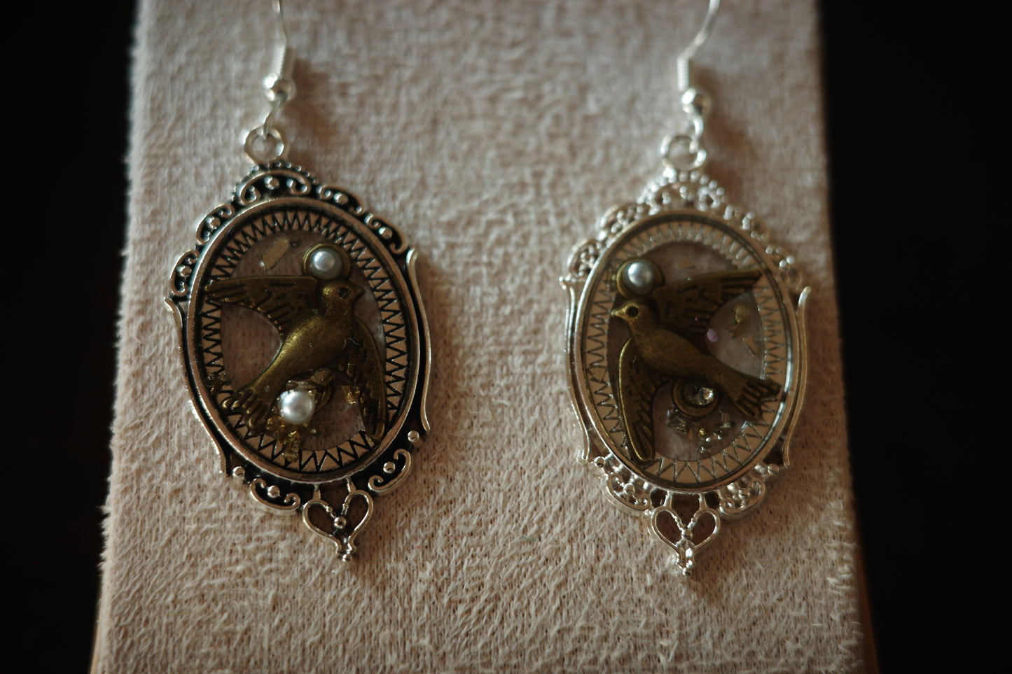 Whispering Bird Earrings 