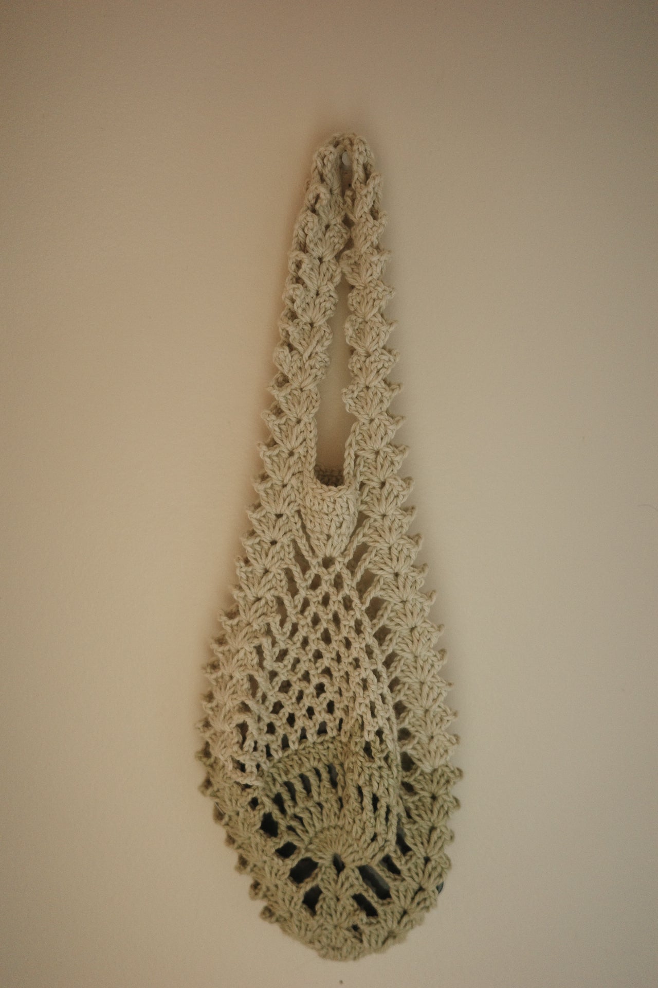 Handmade Organic Cotton Crochet Bag