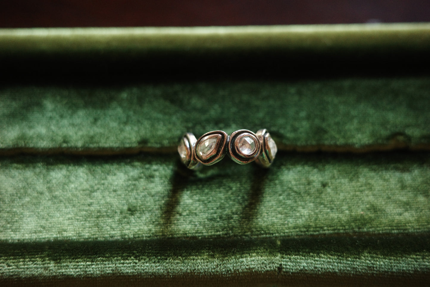 Moonstone Ring — Sterling Silve