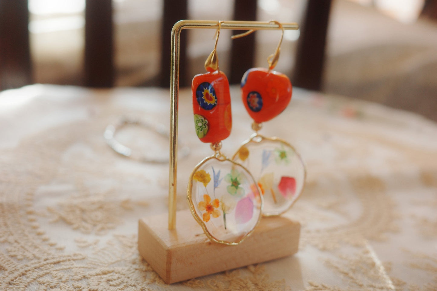 Garden Symphony Earrings - Minmin handmade